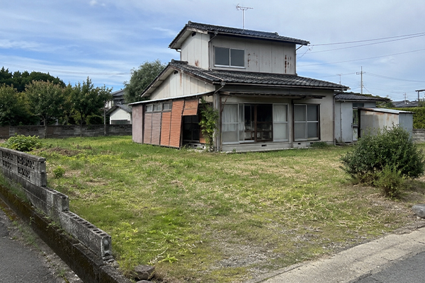 土地付きの空き家